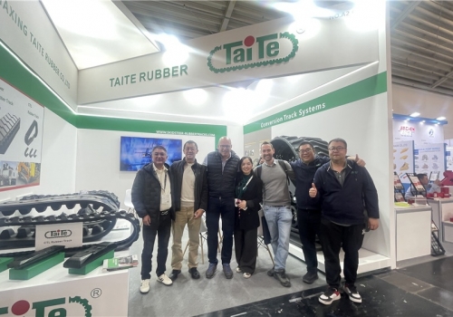 bauma 2025，引领行业技术变革：泰特橡胶履带新型高耐久解决方案亮相
