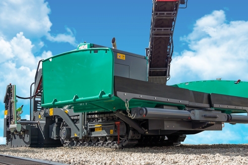 摊铺机履块应用